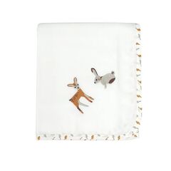 Baby Star  Πάνα Φανέλα 85x85cm Forest Friends 2079 - Πάνες-Λαβέτες-Σελτέδες στο Oneirokosmos