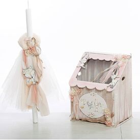 Σετ Βάπτισης Boho Ζωάκια Χειροποίητο - Για Κορίτσι στο Oneirokosmos