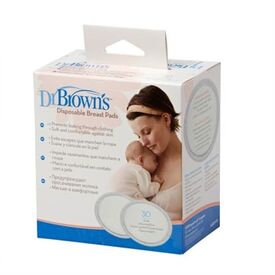 Dr Brown's Επιθέματα στήθους μίας χρήσης 30τμχ  S4022 - Συλλογή γάλακτος και αξεσουάρ θηλασμού στο Oneirokosmos