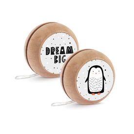 Μπομπονιέρα Ξύλινο Yo-Υo Πιγκουίνος Μ967 - Μπομπονιέρες Βάπτισης στο Oneirokosmos