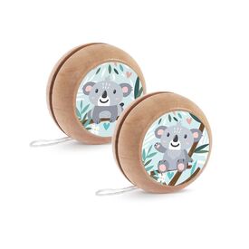 Μπομπονιέρα  Ξύλινο Yo-Υo Koala  Μ970 - Μπομπονιέρες Βάπτισης στο Oneirokosmos