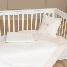Funna Baby Σετ Σεντόνια Κούνιας Premium Χρώμα Cream 3τεμ - Σεντόνια Κούνιας στο Oneirokosmos