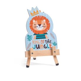 Μπομπονιέρα  Καβαλέτο με Καδράκι Λιοντάρι Ρ958 - Μπομπονιέρες Βάπτισης στο Oneirokosmos