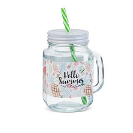 Μπομπονιέρα Γυάλινη Κούπα Hello Summer ΣΒ974 - Μπομπονιέρες Βάπτισης στο Oneirokosmos
