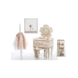 Σετ Βάπτισης Μπουντουάρ Χειροποίητο - Για Κορίτσι στο Oneirokosmos