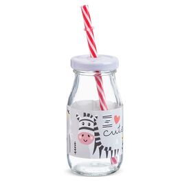 Μπομπονιέρα  Μπουκάλι Γάλακτος Ζέβρα ΣΡ953 - Μπομπονιέρες Βάπτισης στο Oneirokosmos