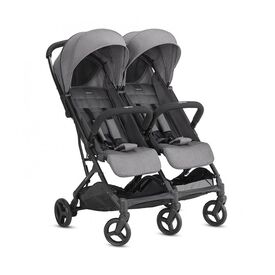 Inglesina Καρότσι δίδυμων Twin Sketch Grey  AH86R0GRY - Καρότσια για Δίδυμα στο Oneirokosmos