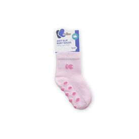 Kikka Boo Καλτσάκια  Anti-Slip για Κοριτσάκια Light Pink - Εσώρουχα στο Oneirokosmos