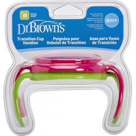 Dr. Brown's 2 Cup Handles Λαβές για Κύπελλο PINK - Ποτηράκια 6μηνών + στο Oneirokosmos