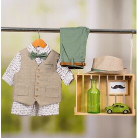 Bambolino: Apostolis Βαπτιστικό ρούχο για αγόρι 8872 - Ρούχα Βάπτισης για Αγόρι στο Oneirokosmos