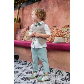 Bambolino: Paul Βαπτιστικό ρούχο για αγόρι 9265 - Ρούχα Βάπτισης για Αγόρι στο Oneirokosmos