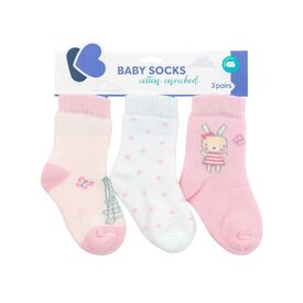 Kikka Boo Θερμικές Κάλτσες 3τμχ Day in Paris 6-12m 31110020062 - Εσώρουχα στο Oneirokosmos