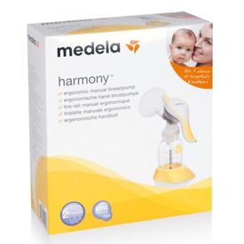 Medela  Χειροκίνητο Θήλαστρο Harmony με Θηλή Calma & Επιθέματα Στήθους  005.2063 - Προϊόντα για τη Μητέρα στο Oneirokosmos