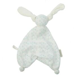 Babylonia Floppy Musl Κουκλάκι παρηγοριάς από οργανικό βαμβάκι σπιτάκια mint HOP-FL-MUS_100.535 - Πανάκια Παρηγοριάς στο Oneirokosmos