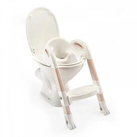 ΣΚΑΛΑ ΜΕ ΣΤΕΦΑΝΙ ΤΟΥΑΛΕΤΑΣ KIDDYLOO BROWN  της Τhermobaby TH1725BR - WC- Γιογιό-Μειωτές Τουαλέτας-Σκαλοπατάκια στο Oneirokosmos