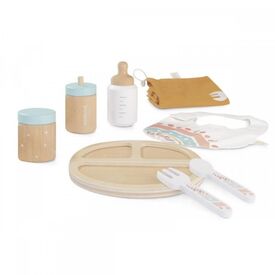 Miniland παιχνίδι  ξύλινο σετ φαγητού  ME94060 - Δώρα στο Oneirokosmos