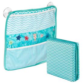 Sophie La Girafe Σόφι καμηλοπάρδαλη Χαλάκι για να γονατίζει η μαμά στο μπάνιο με θήκη για τα παιχνίδια που βεντουζώνει S523522 - Προϊόντα υγιεινής φροντίδας στο Oneirokosmos