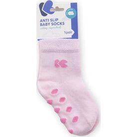 KikkaBoo Βαμβακερά Αντιολισθητικά Καλτσάκια Anti-Slip Light Pink  31110010112 - Κάλτσες στο Oneirokosmos