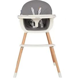Kikka Boo κάθισμα  Nutri  Wood Grey 31004010116 - Καθίσματα Φαγητού Επιδαπέδια στο Oneirokosmos