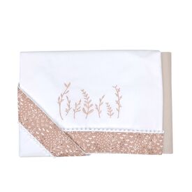 Baby Star Σετ Σεντόνια Κούνιας Φυλλώματα - Σεντόνια Κούνιας στο Oneirokosmos