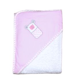 Baby Star Μπουρνούζι Κάπα Sugar Family Ροζ 9997Ρ - Πετσέτες-Μπουρνούζια στο Oneirokosmos