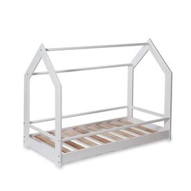 Pali Παιδικό Κρεβάτι Freedom Bianco Για Στρώμα 73x154cm - Βρεφικά Κρεβατάκια Κούνιες Μωρού στο Oneirokosmos