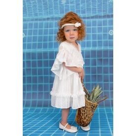 Bambolino:Alkmini Βαπτιστικό ρούχο για κορίτσι 9876 - Ρούχα Βάπτισης για Κορίτσι στο Oneirokosmos