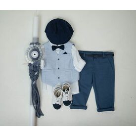 Bambolino:Mick Βαπτιστικό ρούχο για αγόρι 9923 - Ρούχα Βάπτισης για Αγόρι στο Oneirokosmos