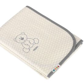 Morven Κουβέρτα Αγκαλιάς Bambi Βελουτέ  80x110cm Μ50 Γκρι - Κουβέρτες Αγκαλιάς στο Oneirokosmos