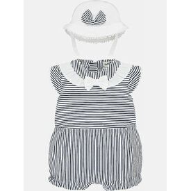 Mayoral Σετ Φορμάκι με Καπέλο Μπλε 20-01671-048 - Newborm στο Oneirokosmos