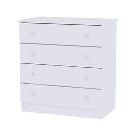 Lorelli Συρταριέρα Dresser 81x50x86cm White 10170070024A - Σιφονιέρες - Αλλαξιέρες στο Oneirokosmos