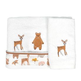 Baby Star  Σετ Πετσέτες 2 τεμ. Forest Friends - Πετσέτες-Μπουρνούζια στο Oneirokosmos