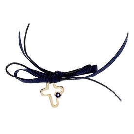 Μαρτυρικό Βάπτισης Πέτου Σταυρουδάκι με Μάτι Μ-233 Μπλε (50τμχ.) - Μαρτυρικά στο Oneirokosmos