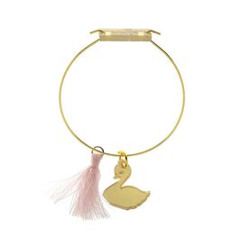 Μαρτυρικό Βάπτισης Βραχιολάκια Κύκνος Μ-407 Ροζ (50τμχ.) - Μαρτυρικά στο Oneirokosmos