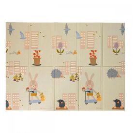 Taf Toys  Χαλάκι Δραστηριοτήτων Urban Garden Foam Mat  T-13085 - Γυμναστήρια Δραστηριοτήτων στο Oneirokosmos