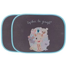 Sophie La Girafe Σετ 2 Ηλιοπροστασίες Αυτοκινήτου Σόφι S470222 - Αξεσουάρ στο Oneirokosmos