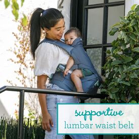 Infantino Μάρσιπος Hip Rider Plus 5-in-1 Hip Seat Carrier B-300012 - Μάρσιποι στο Oneirokosmos