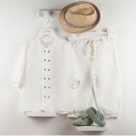 Bambolino:Nolan Βαπτιστικό ρούχο για αγόρι 9705 - Ρούχα Βάπτισης για Αγόρι στο Oneirokosmos