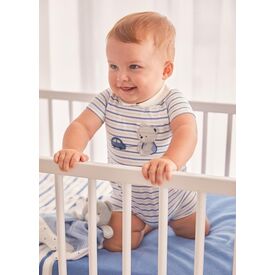 Mayoral  Φορμάκι Κοντομάνικο από Βιώσιμο Βαμβάκι Μπλε Ρουά 23-01754-073 - Φορμάκια στο Oneirokosmos