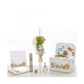 Σετ Βάπτισης με θέμα Δεινόσαυρος ΣΚΒ-2130 - Για Αγόρι στο Oneirokosmos