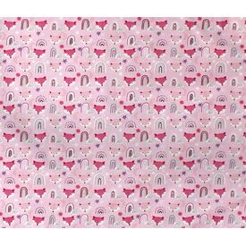 Dimcol Πάνα Αγκαλιάς Χασέ Cotton 100% 80x80 εκ.  Fox Pink 525 - Πάνες-Λαβέτες-Σελτέδες στο Oneirokosmos