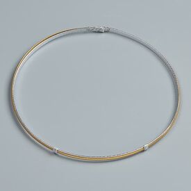 Nuovavita Στέφανα Γάμου σε Χρυσή και Ασημί Απόχρωση 7285 - Αξεσουάρ Γάμου στο Oneirokosmos