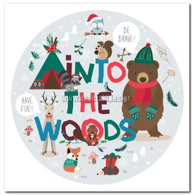 Προσκλητήριο Βάπτισης για Αγόρι Χριστούγεννα ΚΛ-016 - Προσκλητήρια  στο Oneirokosmos