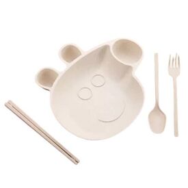 Zmart Imports Σετ Παιδικό Πιάτο Φαγητού Peppa Pig Εκρού - Σετ Φαγητού, Μπολάκια, Πιατάκια Φαγητού στο Oneirokosmos