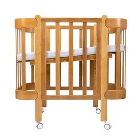 IngVart Βρεφική Κούνια Anti-Reflux Nika Φυσικό Ξύλο για Στρώμα 60Χ94cm - Βρεφικά Κρεβάτια Μετατρεπόμενα σε Προεφηβικά στο Oneirokosmos