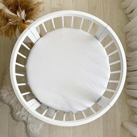 Ingvart Κατωσέντονο Mε Λάστιχο Mini White - Σεντόνια στο Oneirokosmos