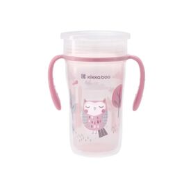 Kikka Boo Εκπαιδευτικό Ποτηράκι 360° με Λαβές Owl 31302030050 - Ποτηράκια 12μηνών + στο Oneirokosmos