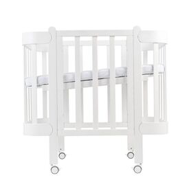 IngVart Βρεφική Κούνια Anti-Reflux Nika Λευκό για Στρώμα 60Χ94cm - Βρεφικά Κρεβάτια Μετατρεπόμενα σε Προεφηβικά στο Oneirokosmos