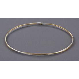 Nuovavita Στέφανα Γάμου σε Χρυσή και Ασημί Απόχρωση 7246 - Αξεσουάρ Γάμου στο Oneirokosmos