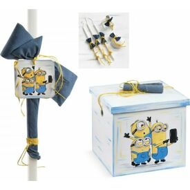 Σετ Βάπτισης Minions ΖΚ304 - Για Αγόρι στο Oneirokosmos